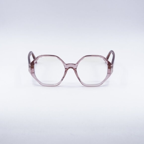Tom Ford FT5967-B 072 Eyeglasses Pink 53mm Geometric Frame - Picture 4 of 10